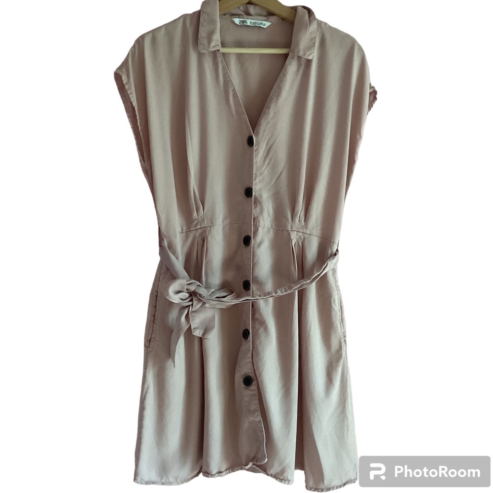 ZARA BUTTON DOWN TUNIC DRESS